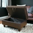 thumbnail image 5 of "JESTOP Fabric Storage Ottoman, Rectangle Upholstered Footstool, 34""", 5 of 7