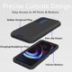 thumbnail image 3 of Para Motorola Moto Edge 2021 Funda Moto Edge 5G UW Funda resistente Defender Funda a prueba de polvo Protección a prueba de golpes 3 en 1 Funda de teléfono resistente para Moto Edge 5G UW/Moto Edge 20, 3 of 5