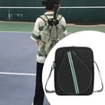 thumbnail image 3 of Colaxi Badminton Racket Bag Tennis Racket Bag Oxford Cloth Badminton Racket Shoulder Bag for Professional or Beginner Tennis Players Black, 3 of 6