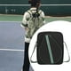 thumbnail image 3 of Bolsa bandolera para raquetas de bádminton para jugadores de tenis profesionales o principiantes Negro, 3 of 6