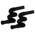 thumbnail image 2 of LHCER 2Pcs Basin Drain Pipe Wash Basin Sink Drain Hose Flexible PVC Water Pipe for Kitchen Bathroom Black, Wash Basin Drain Pipe, 2 of 9