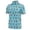 A-Blue373, variant on JAJAHO Mens Polo Shirts Short Sleeve Casual Funny Printed Summer Breathable Mesh Stretch Golf Shirts For Men Versatile Tops