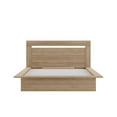 thumbnail image 3 of Nexera Malibu Platform Bed with Headboard, 3 of 8