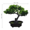 thumbnail image 4 of Shisuyan Artificial Greenery Bonsai Trees Japanese Juniper Style Fake Plant For Home Decor Small Potted Artificial Tree For Indoor Decoration, 4 of 8