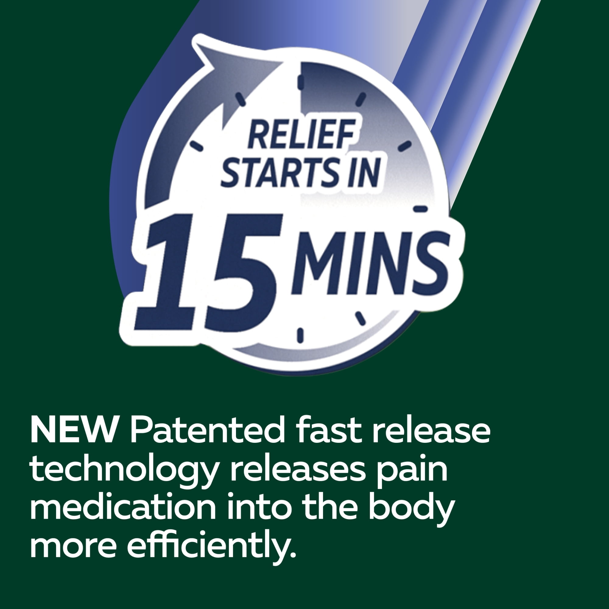 (2 pack) ​​Excedrin Rapid Relief Caplets, 500Mg Acetaminophen, Fast Pain Relief In 15 Minutes, 20 Count