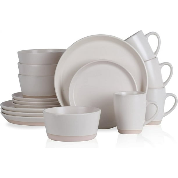 Vajilla Vascella Blanca Prime Para 4 Personas 16pz