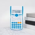 thumbnail image 6 of Ovzne Scientific Calculator For Students - 15X8Cm/5.91X3.15In Battery-Powered Function Calculator With Lcd Display, Ideal For Math, Algebra, Geometry Trigonometry, Dark Plastic Design, 6 of 6