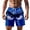 Blue, variant on Men's Casual Shorts with Relaxed Fit for Everyday Comfort Easywear Beachwear for Spring Summer and Fall