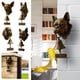 thumbnail image 5 of Timbre de bienvenida CLLC Doberman, Timbre de bienvenida Terrier, Timbre divertido Bulldog, Campana colgante retro de pared con forma de carlino, Campana de metal vintage para puerta de casa de campo, 5 of 5