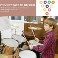 thumbnail image 4 of OULII Tapis en Feutre Cymbale 20Ensemble Kit de Tambour Cymbal Pad Multi pour Performance, 4 of 8