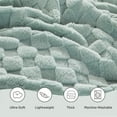 thumbnail image 5 of U by Bedsure Fleece Queen Blanket for Couch - Super Soft Cozy Blankets for Women,Girls, 90x90 inches, Sage Green, 5 of 6
