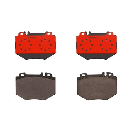 Brembo 01-02 Mercedes-Benz S500 Front Premium NAO Ceramic OE Equivalent Pad