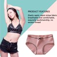thumbnail image 4 of Minnieouse Ropa interior Sexy elástica para mujer, calzoncillos de algodón para niña, bragas transpirables que absorben la humedad, ropa interior diaria Ropa interior rojo SG Minnieouse AP000432-13, 4 of 6