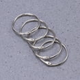 thumbnail image 2 of MLINS 10pcs Loose Leaf Binder Rings Metal Scrapbooking Book Ring Keychain Clip Holder for Photo Paper Organization, 2 of 6