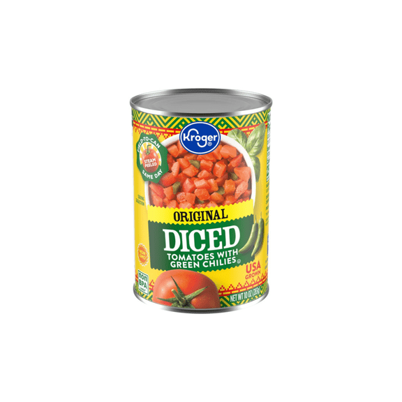 KR Diced Tomatoes with Green Chilies 10 oz