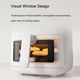 thumbnail image 4 of Xiaomi Mijia Smart Air Fryer Pro 4L Capacidad Horno caliente Cocina Recubrimiento antiadherente 24H Abanopi Blanco, 4 of 7