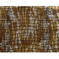thumbnail image 4 of oneOone Georgette Viscose Dark Mustard Fabric Crocodile Animal Skin Quilting Supplies Print Sewing Fabric By The Yard 42 Inch Wide, 4 of 4