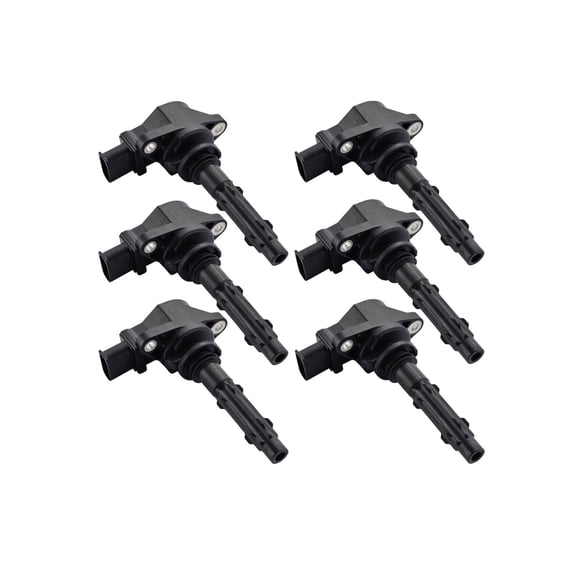 Set of 6 Ignition Coils Compatible with  2006-2011 Mercedes-Benz E350 3.5L  Replacement for UF535