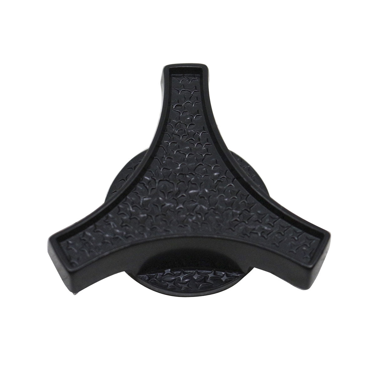 Steel Air Cleaner Wing Nut 1/4 20" & 5/16 18" Threads Black Top Black