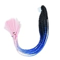 thumbnail image 2 of Pigtails Braids Decoration Dreadlocks Ponytail Braid for Female B, 2 of 8