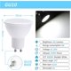 thumbnail image 2 of Bombillas LED Gu10 WEIHJMXG ahorro de energía 5 W blanco frío 6500 K No regulable 10 Pack, 2 of 5