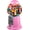 Pink, variant on Vintage Gumball Machine - 11-Inch Retro-Style, Coin-Operated Cast Metal Vending Machine with Glass Globe and Free Spin by Great Northern Popcorn (Red)
