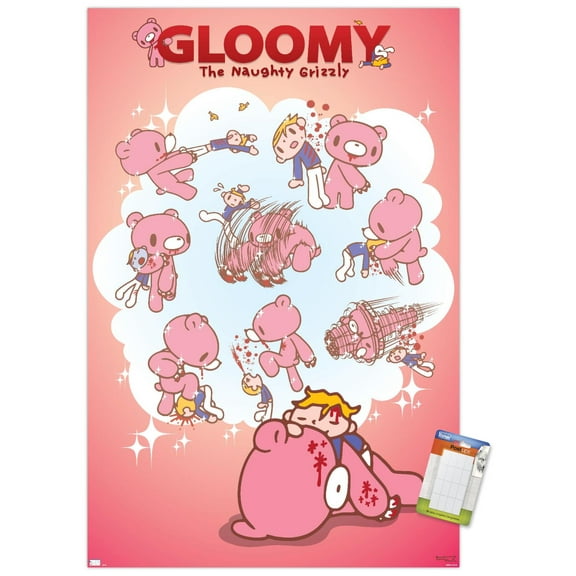 Gloomy Bear - Dreaming Wall Poster, 14.725" x 22.375"
