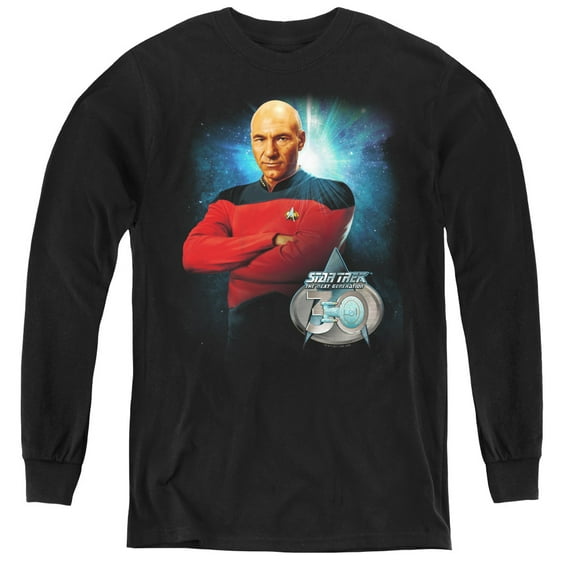Star Trek - Picard 30 - Youth Long Sleeve Shirt - Large