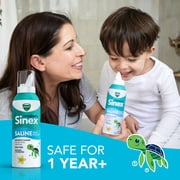 Vicks Sinex Childrens Saline Nasal Spray, Drug-Free Nasal Decongestant for Kids Sinus Relief, 5 oz