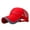 Red, variant on Baseball Hats for Men Women New Fashion Pure Color Sequined Baseball Cap Beach Fashion Hat