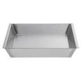 thumbnail image 4 of HUBERT Food Display Pan Stainless Steels with Rim Tapered - 12"L x 10"W x 2"H, 4 of 5