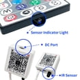 thumbnail image 3 of Tira de luces LED FONEWE de 44 teclas RGB con control remoto IR, 3 of 6
