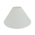 thumbnail image 2 of aspen creative 32591 transitional hardback empire shaped spider construction lamp shade in off white, 23" wide (7" x 23" x 14"), 2 of 5