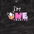 thumbnail image 4 of Inktastic I'm 1 Cute Cow and Polka Dots Boys or Girls Baby Bodysuit, 4 of 5
