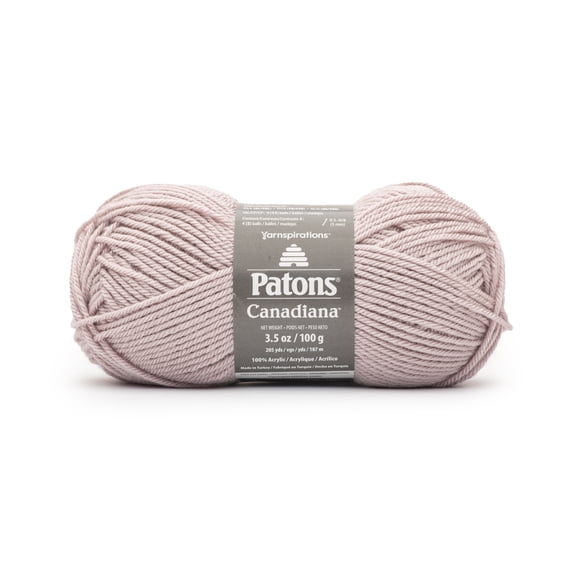 Patons Canadiana Yarn - Solids-Pink Dust