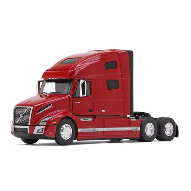 Volvo VNL 760 with Sleeper in Cherry Bomb Red