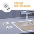 thumbnail image 3 of unbranded 16Jgo Abrazaderas De Soporte Para Fregadero Bajo Encimera Resistentes En Inoxidable, 3 of 8