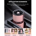 thumbnail image 3 of Long-lasting car air freshener - aromatherapy for car, office, home, 160 natural fragrances car air freshener suitable for men or women (Pink, Gardenia), 3 of 5