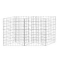 thumbnail image 2 of vidaXL Gabion Basket Galvanised Steel 120x30x100 cm, 2 of 4