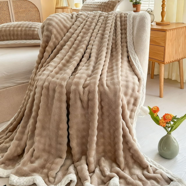 51.18"x59.06"Portable Spring Blanket Couch Blankets, Throw Blanket for Couch Decorative, Soft Cozy Blanket Soft Fluffy Blankets
