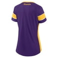 thumbnail image 3 of Women's-Fanatics  Purple Minnesota Vikings Athena Lace-Up Top, 3 of 3