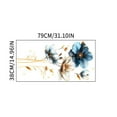 thumbnail image 3 of Dsscvnef Spring Wall Decals Spring Flowers Butterflies Floral Wall Decals for Bedroom Living Room Study Room Home, 3 of 7