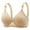 Beige#front closure bras for women, variant on nerohusy Women Wireless Bra Plus Size,Daisy Bras for Older Women,Daisy Bra,Daisy Bra for Seniors Front Closure,Comfortable Convenient No Wire Buckle Bra,Beige,L