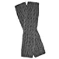 thumbnail image 3 of Bowbear Little Girls Cable Knit Leg Warmers, Gray, 3 of 10