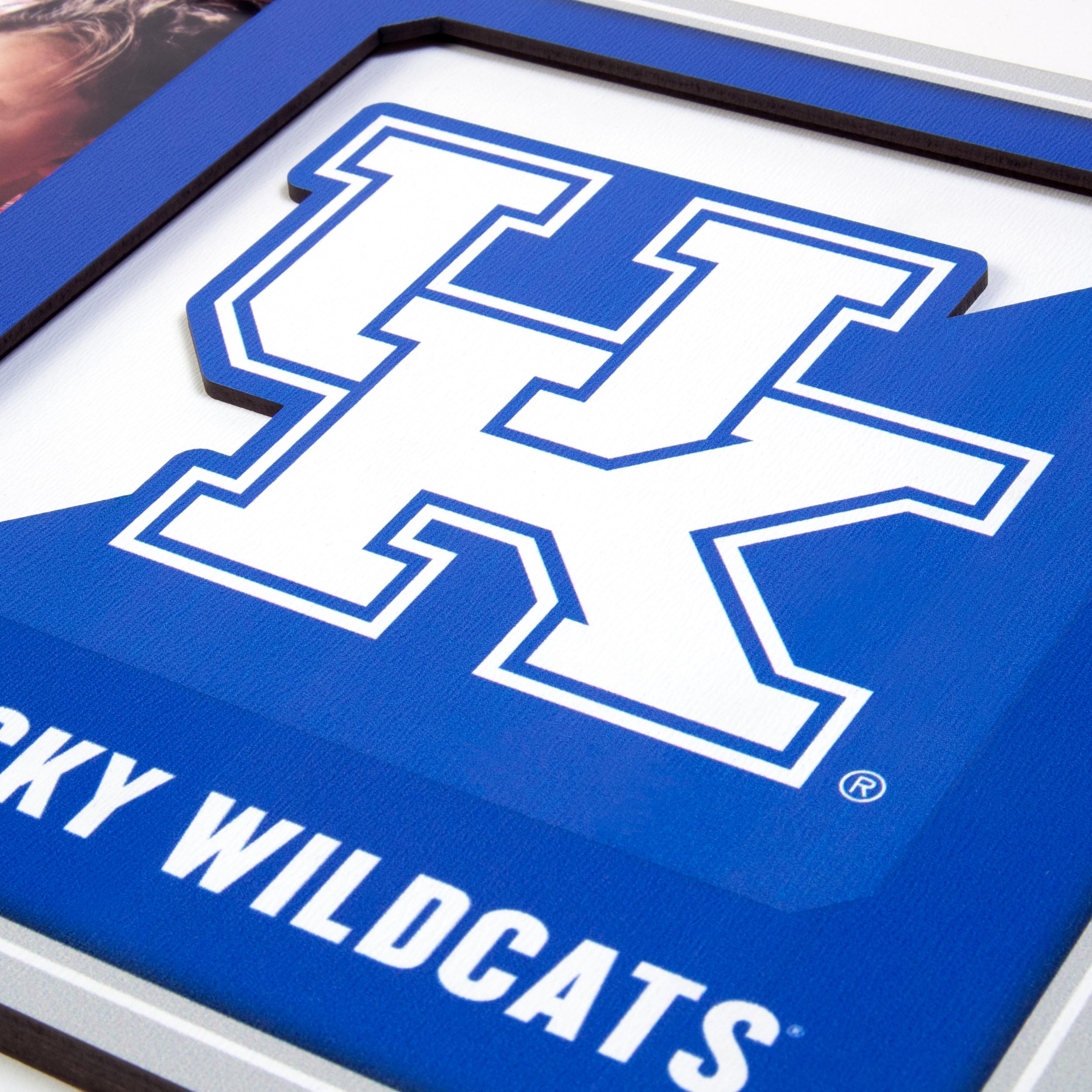 Kentucky Wildcats 3D Logo Picture Frame