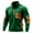 Green, variant on cocolona Mens Patchwork Sweatshirts Half Zip Stand Collar Pullover Tops Fall Winter Fashion Long Sleeve Shirts with Pockets