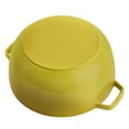 thumbnail image 7 of Staub Cast Iron Essential French Oven, Dutch Oven, 5-quart, serves 5-6, Made in France - Citron, 7 of 7