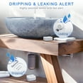 thumbnail image 3 of Geevon 2 Pack Water Leak Detectors for Home, 100dB Loud Water Sensor Alarm Leak Detectors with Drip Alert for Kitchen, Basements, Laundry Rooms, IP56 Waterproof(Battery Included), 3 of 9