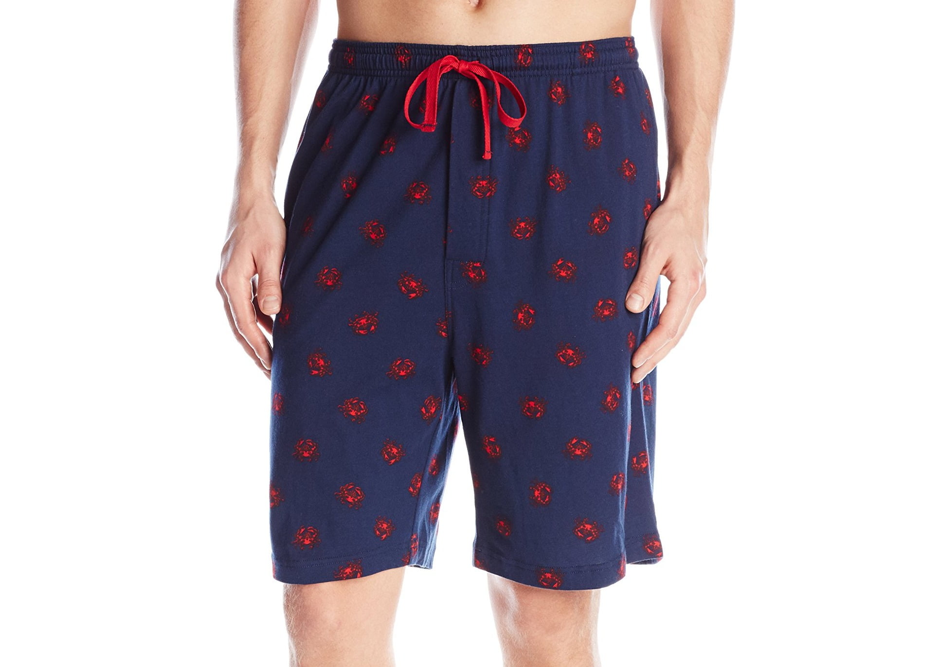 Nautica Nautica NEW Navy Blue Mens Large L Drawstring Crab Print