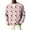 Pink, variant on Fgvctg Valentine's Day Sweaters for Men Henley Collar Ribbed Knit Button Down Sweater Love Heart Print Romantic Slim Fit Long Sleeve Pullover Sweaters Spring Oversized Clothes Deep Red L